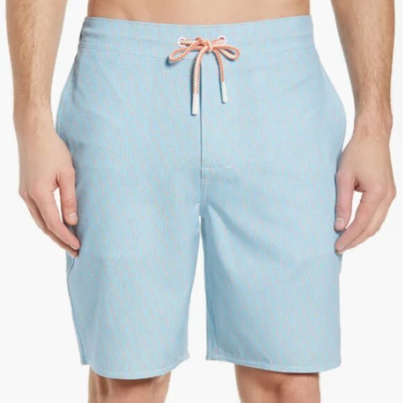 Johnnie-O Mens Clearwater Regular Fit Board Shorts Size M